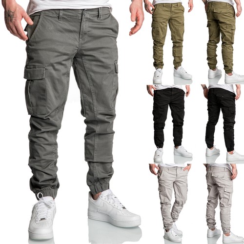 Herren jogger cargo chino - jogger,