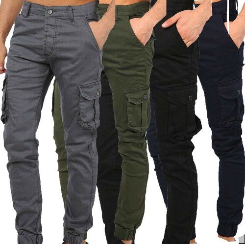 Herren cargo chino stretch - cargo,