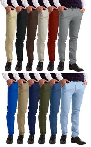 Herren slim fit chino - slim,