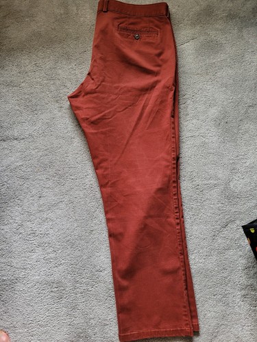 Weinrote rostrote hose chino - rostrote,