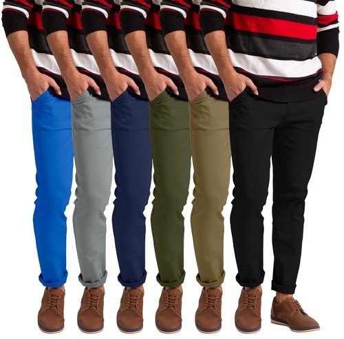 Herren chino hose schlanke - chino,