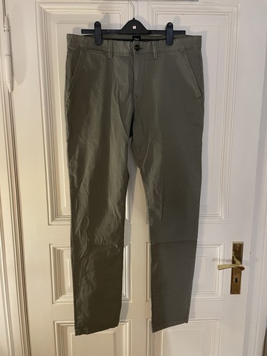 Dunkelgrüne chino hose slim - chino,