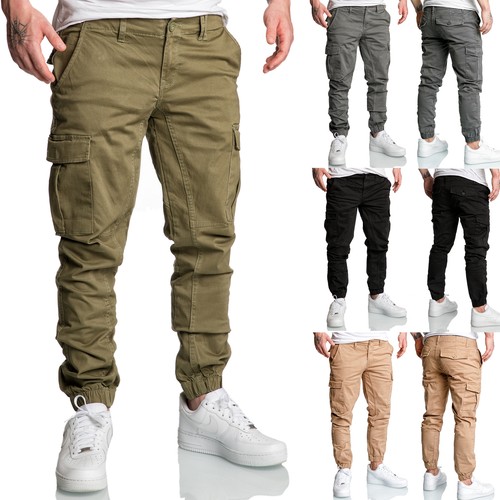 Herren jogger cargo chino - jogger,